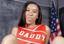 Kimmy Kimm – Cum On My Natural Asian Tits While I Try On Sexy Lingerie & Cheerleader Outfits For You