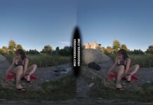 Risky Public Masturbating Hot Girl Brille Gets Caught By Tourists Gets Her Period Finished At Home