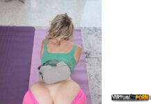 Yoga Woman Gets Horny