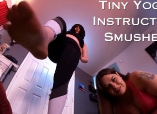 Tiny Yoga Instructor Smushed
