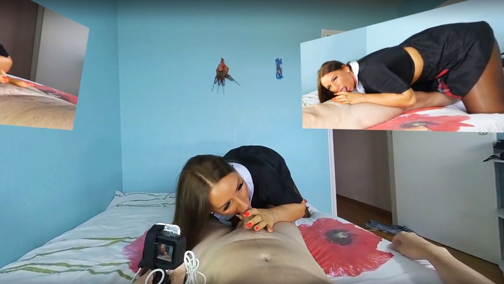 Mila Smart school uniform black pantyhose fucked | NylonXtreme Virtual  Reality Sex Movies