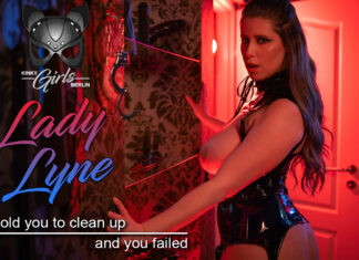 Lady Lyne Thinks You Did Not Tidy Up Very Well