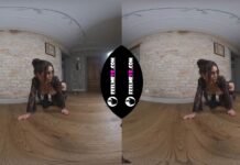 Virtual Reality Nude Photo Shoot Backstage With Babe Francheska