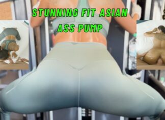 Stunning Fit Asian Ass Pump