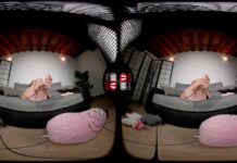 Frustrated Brunette Throws A Tantrum And Stomps On Her Soft Toys